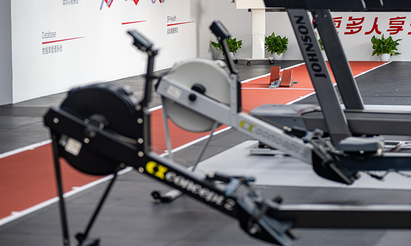 Sports technology testing area