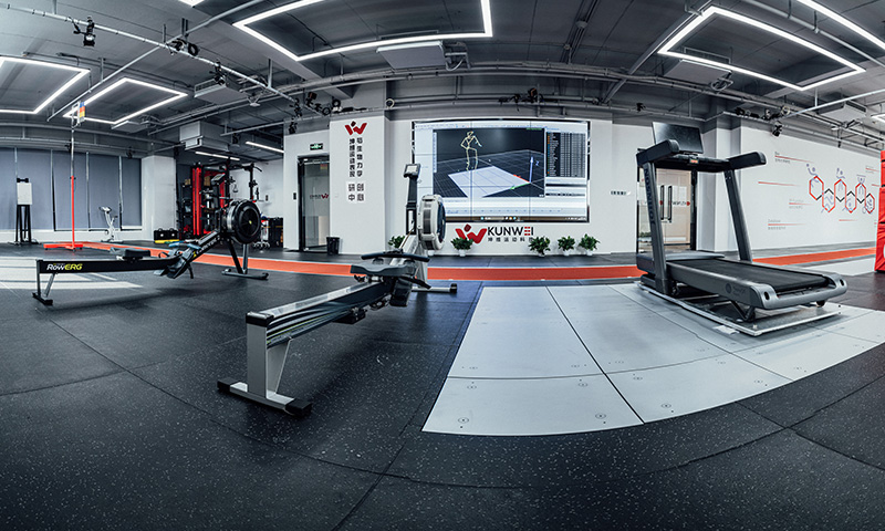Sports health test area