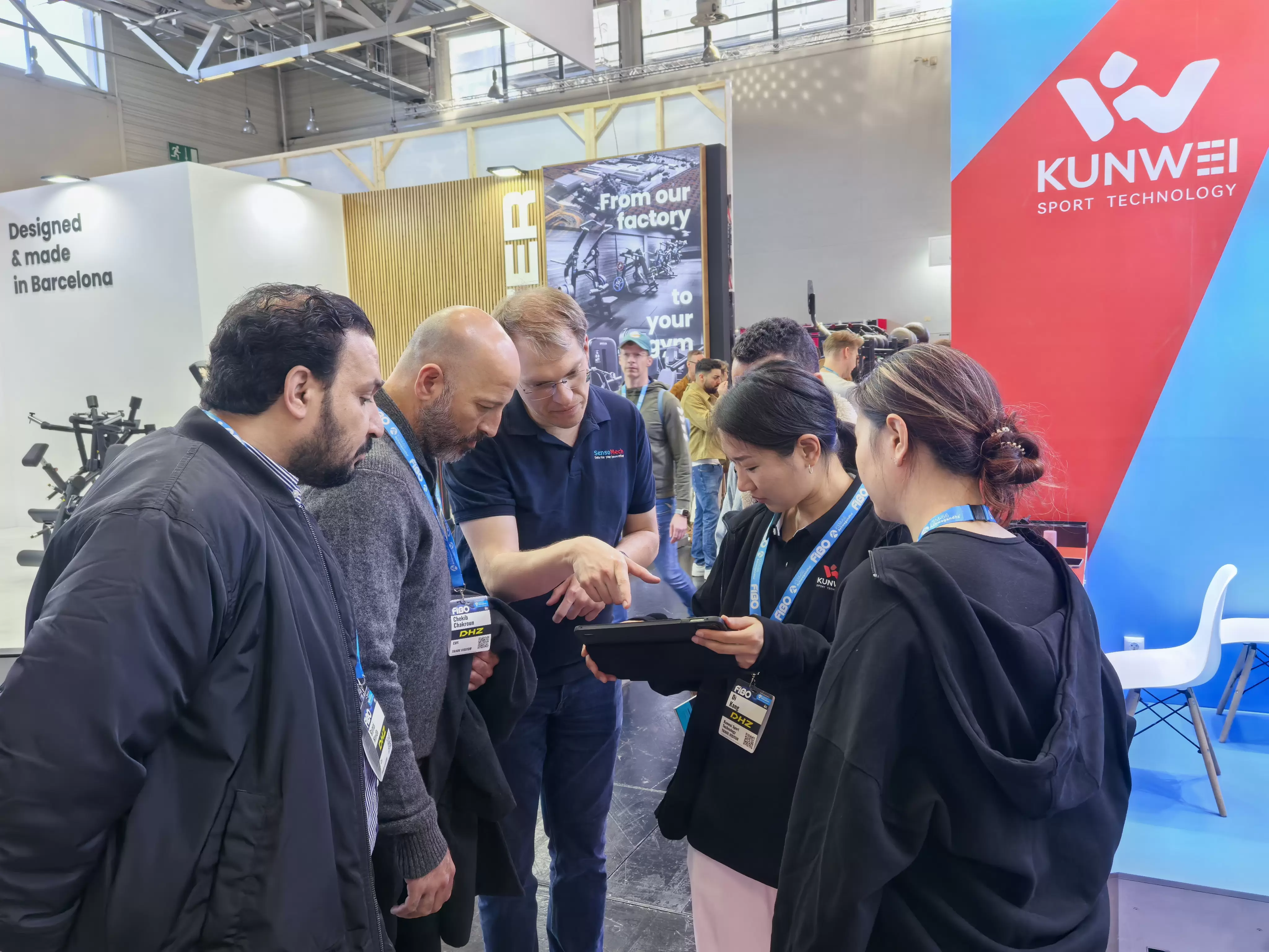 Kunwei Sports Technology Debuts at FIBO 2026